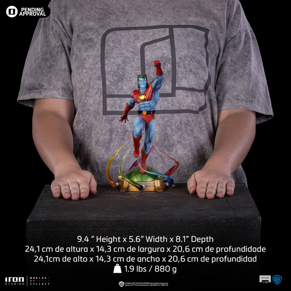 Statue Captain Planet - Captain Planet and the Planeteers - Art Scale 1/10