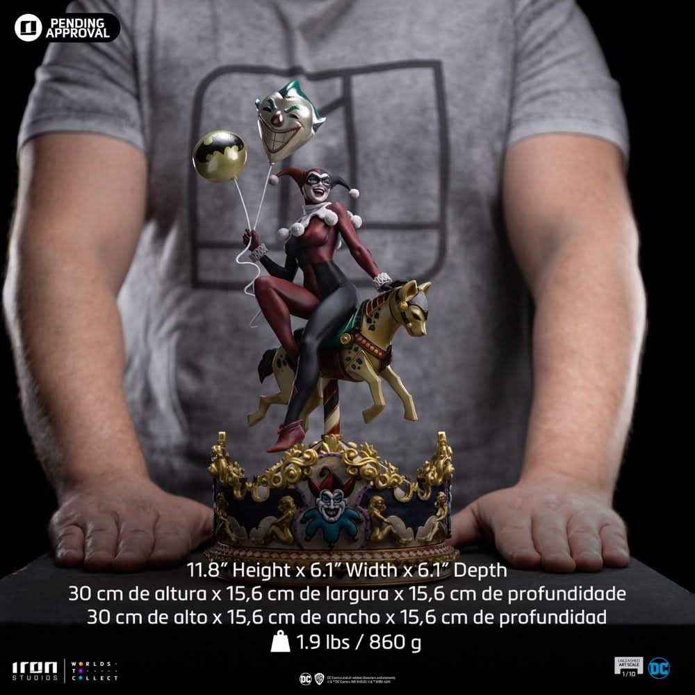 Harley Quinn Unleashed Statue - DC Comics - Art Scale 1/10