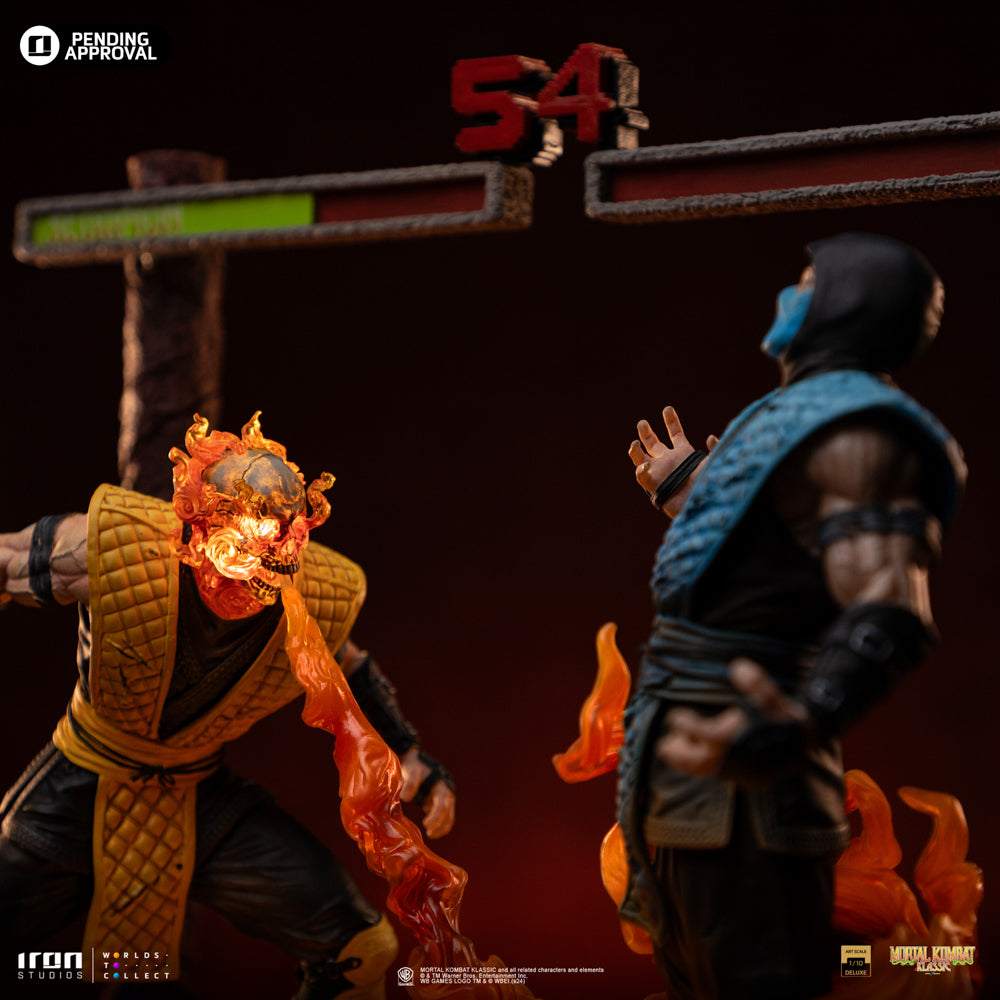 Scorpion Statue Fatality - Mortal Kombat - Art Scale 1/10
