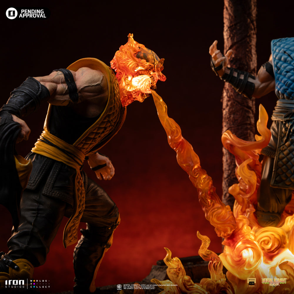 Scorpion Statue Fatality - Mortal Kombat - Art Scale 1/10