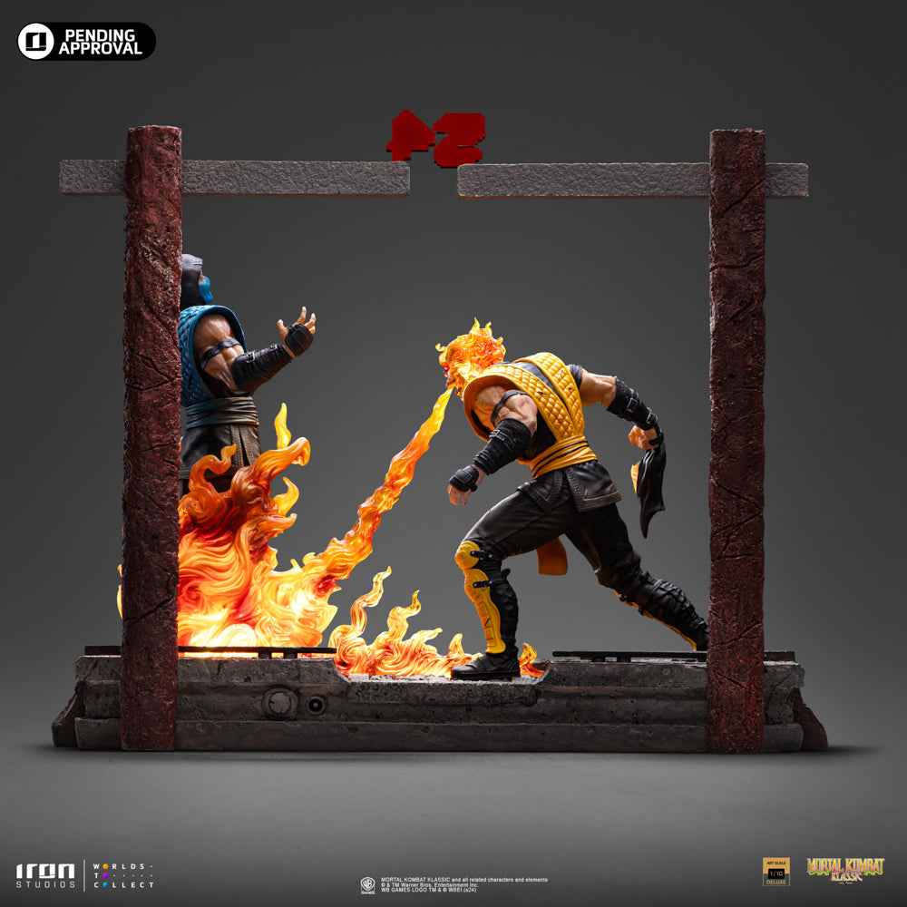 Scorpion Statue Fatality - Mortal Kombat - Art Scale 1/10