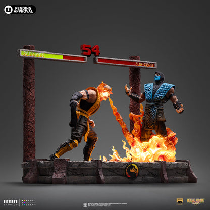 Scorpion Statue Fatality - Mortal Kombat - Art Scale 1/10