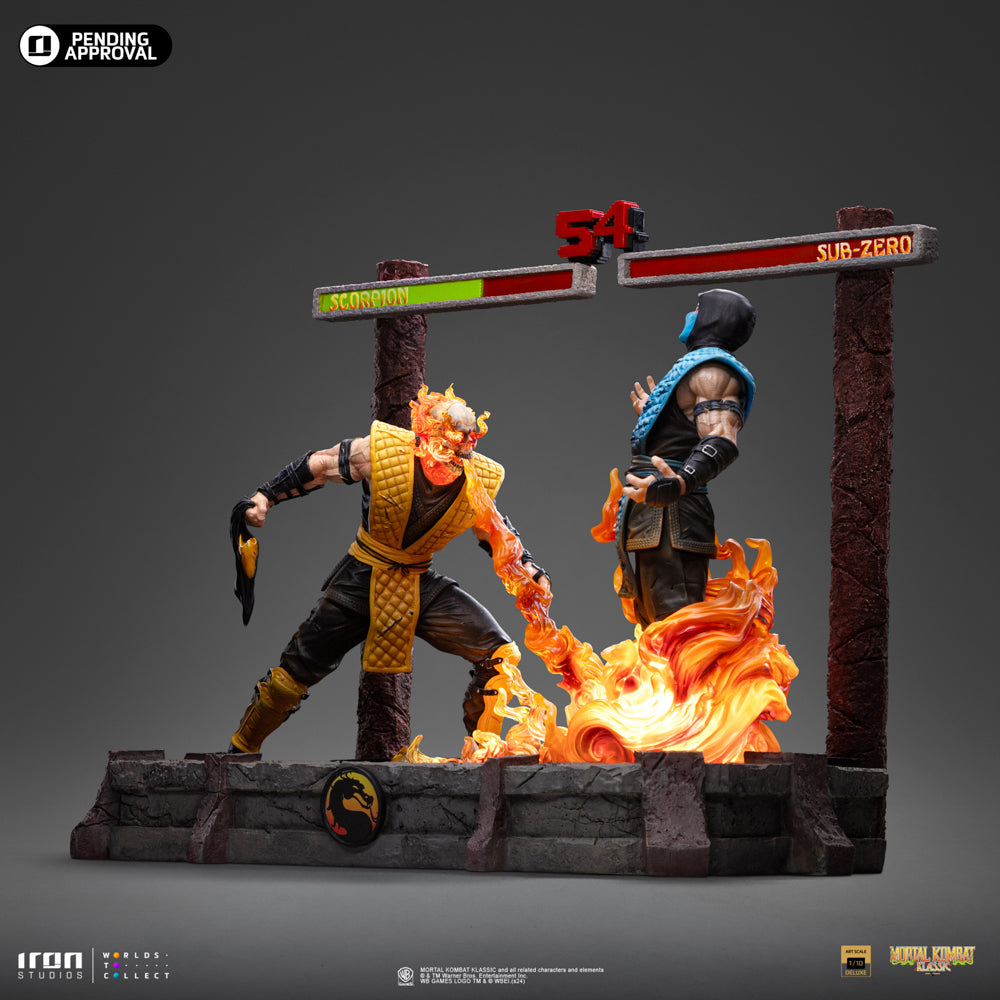 Scorpion Statue Fatality - Mortal Kombat - Art Scale 1/10