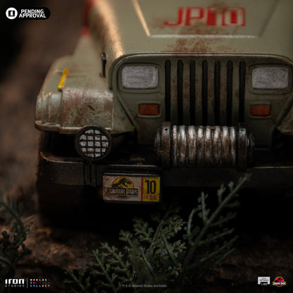 T-Rex Chase Statue - Jurassic Park - Demi Art Scale 1/20