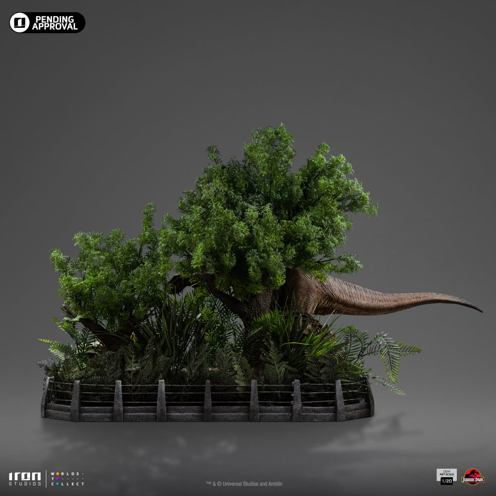 T-Rex Chase Statue - Jurassic Park - Demi Art Scale 1/20