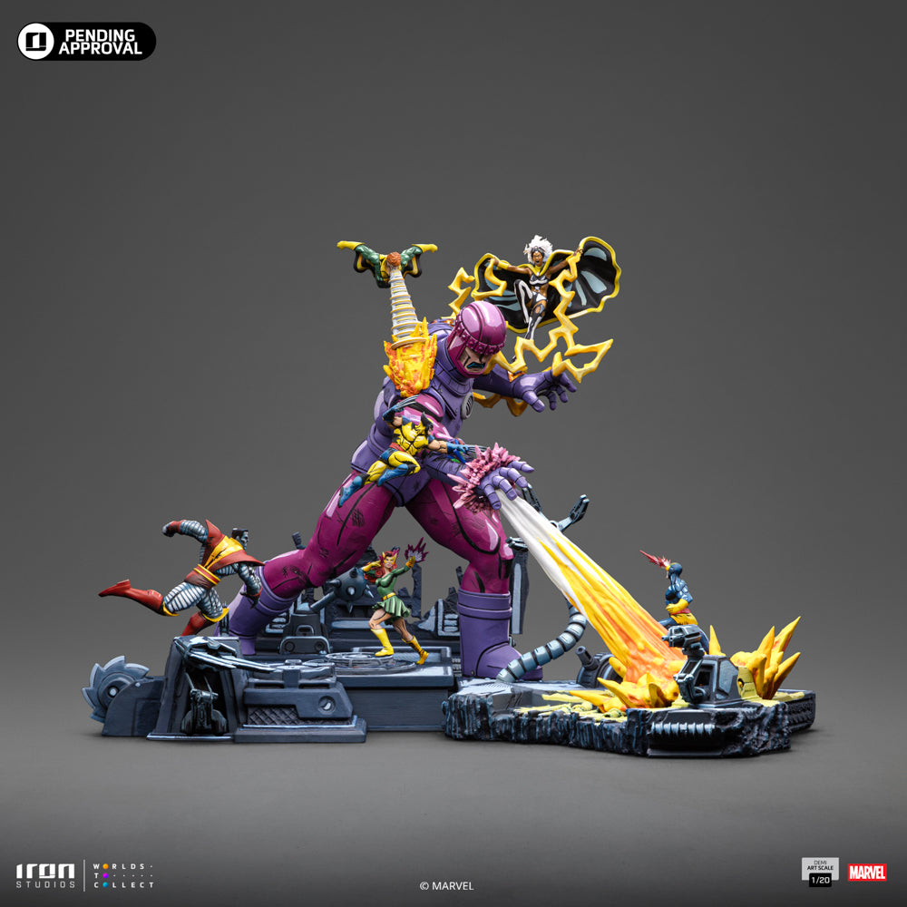 X-Men Danger Room Diorama A Statue (Comics Color Variant) - Demi Art Scale 1/20 - Marvel Comics