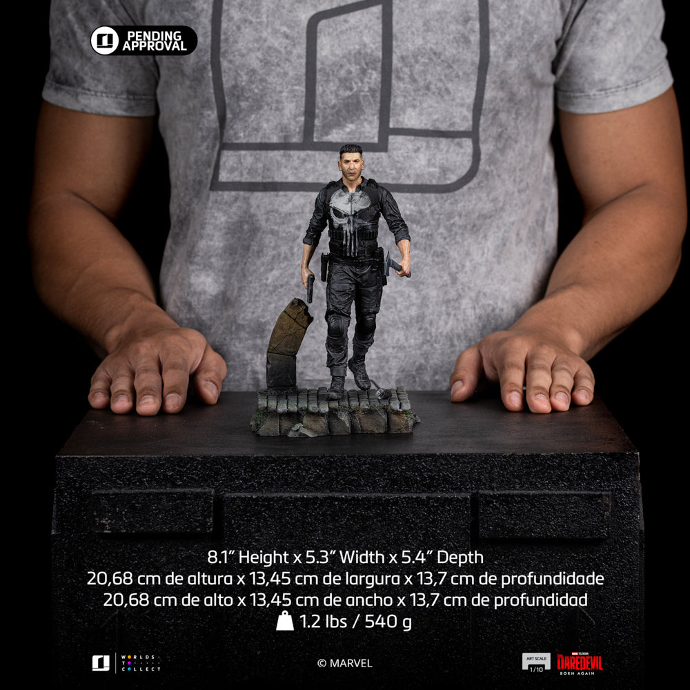 Punisher Statue - Daredevil: Born Again - Art Scale 1/10 - Marvel