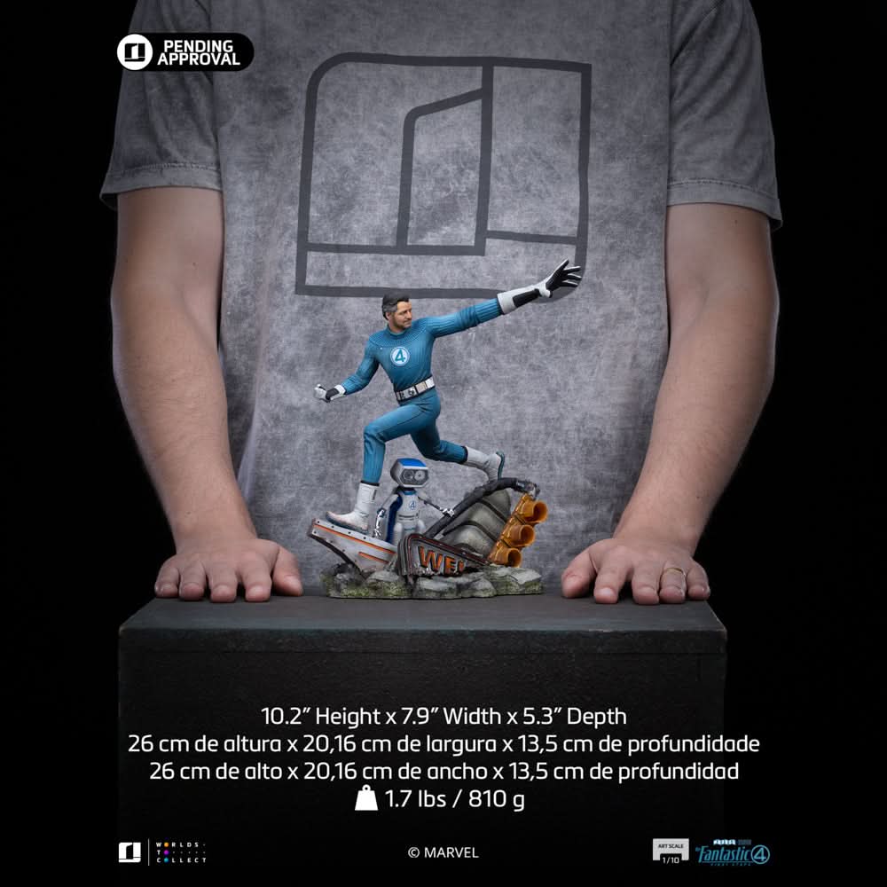 Mister Fantastic Statue - The Fantastic Four: First Steps - Art Scale 1/10