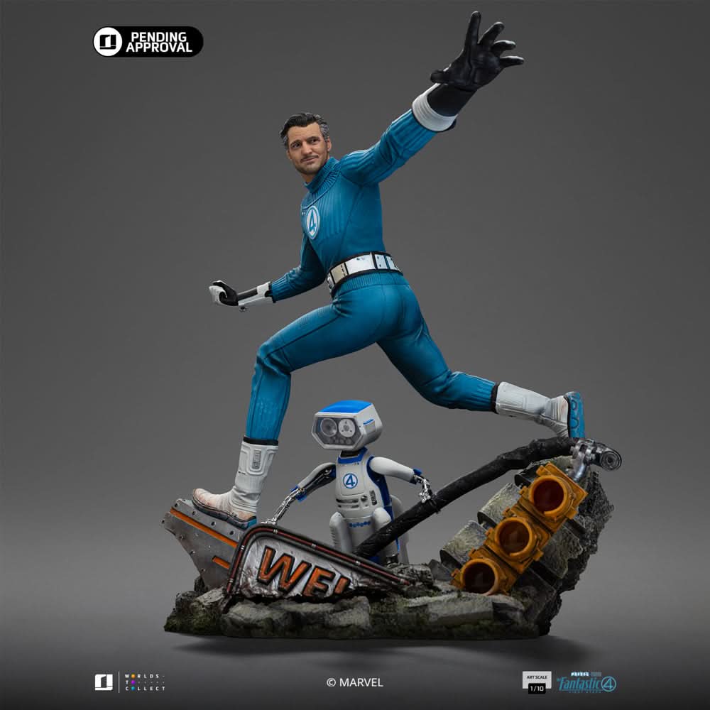 Mister Fantastic Statue - The Fantastic Four: First Steps - Art Scale 1/10