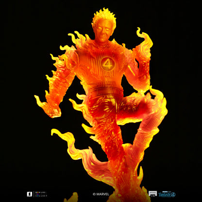 Human Torch Statue - The Fantastic Four: First Steps - Art Scale 1/10