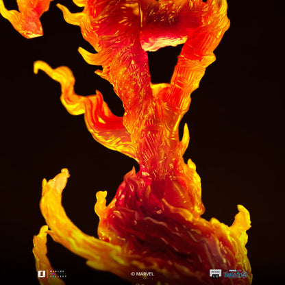 Human Torch Statue - The Fantastic Four: First Steps - Art Scale 1/10