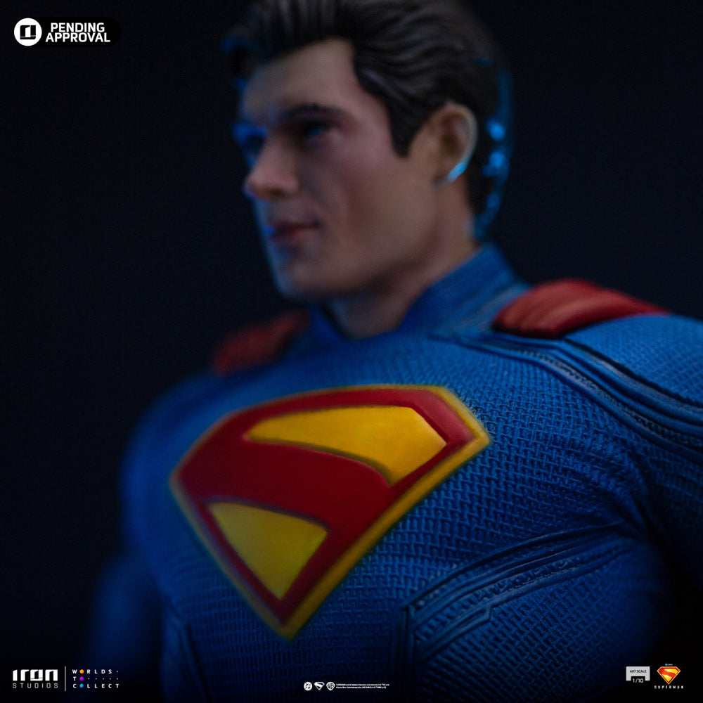 Superman and Krypto Statue - Superman: Legacy - Art Scale 1/10 - DC Comics