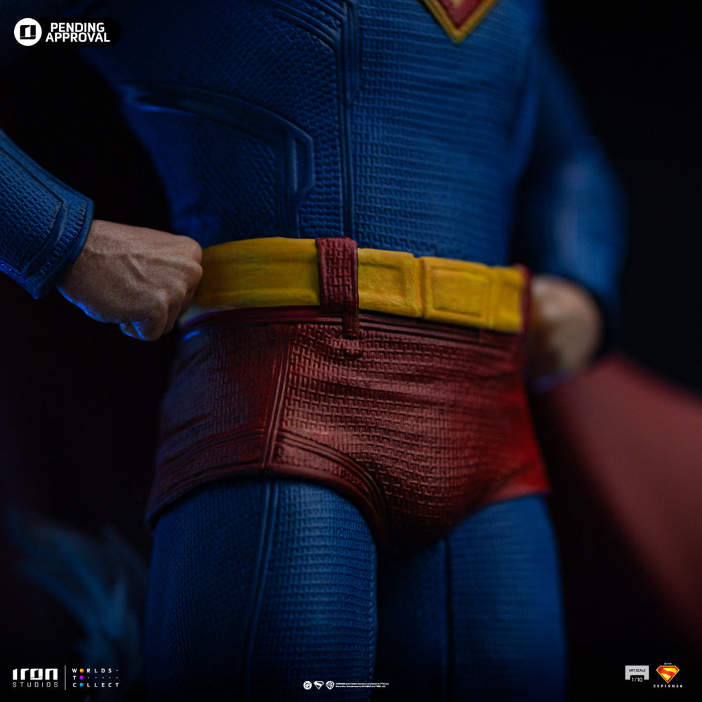 Superman and Krypto Statue - Superman: Legacy - Art Scale 1/10 - DC Comics