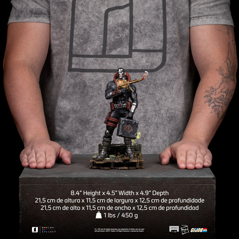 Statue Destro - G.I Joe - Art Scale 1/10 - G I Joe