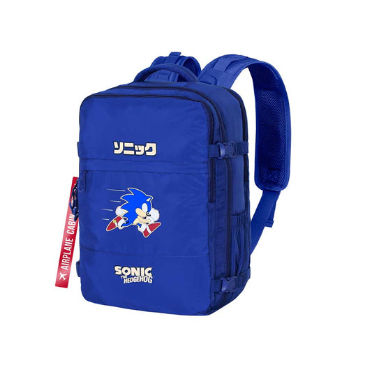 Sac à Dos d'Action Mercury Voyage Cabine Avion 40x20x25cm Sonic the Hedgehog