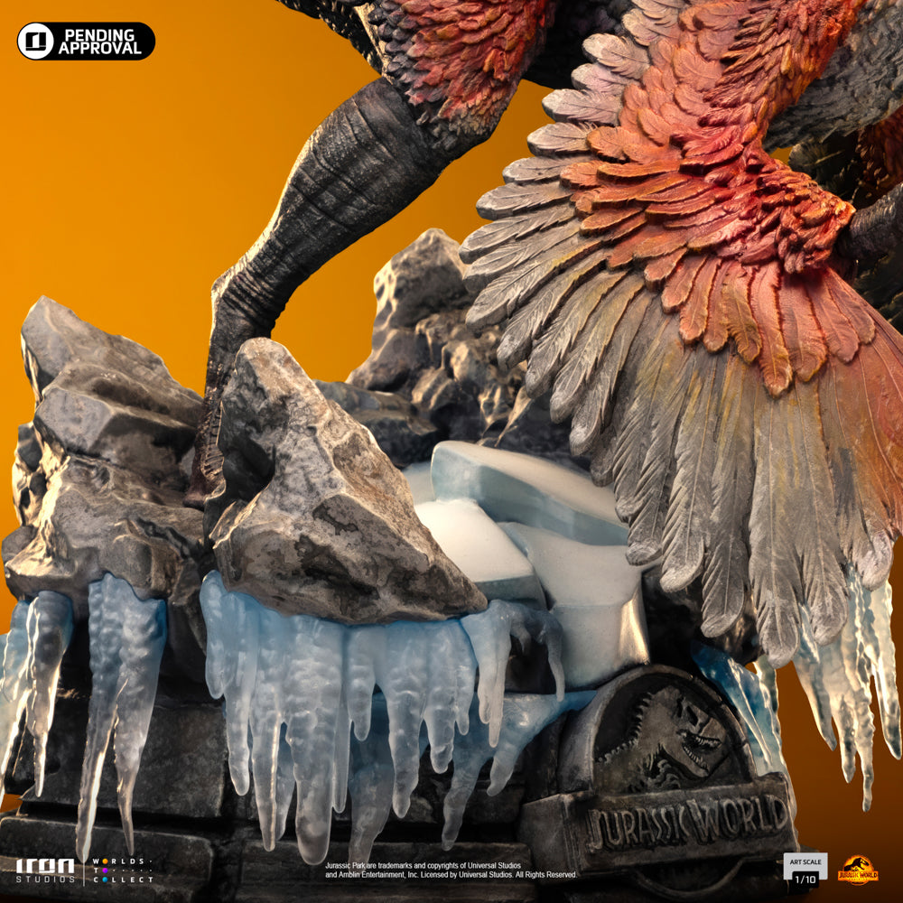 Pyroraptor Statue - Jurassic World: Dominion - Art Scale 1/10