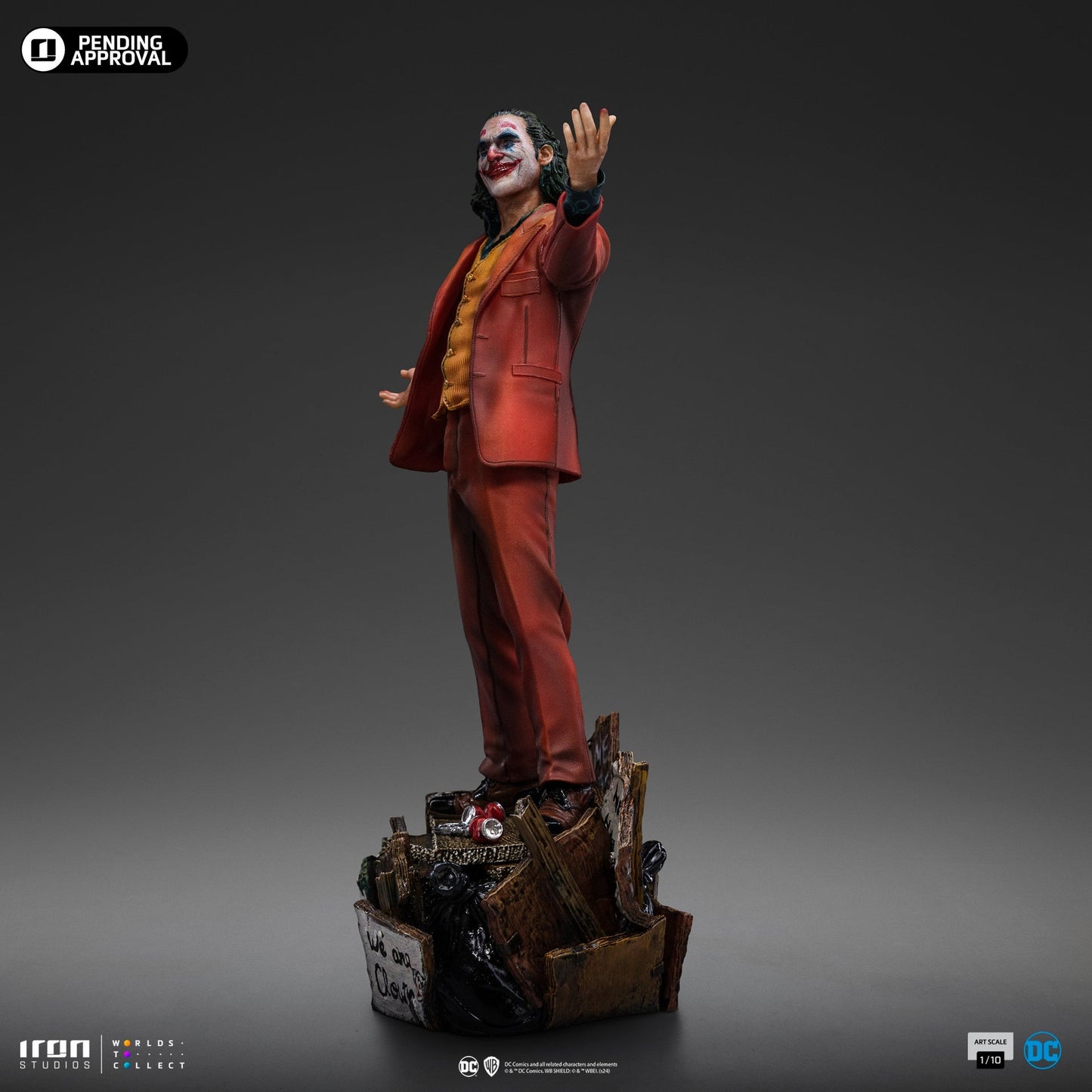 Joker (Arthur Fleck) Statue - Joker - Art Scale 1/10 - DC Comics