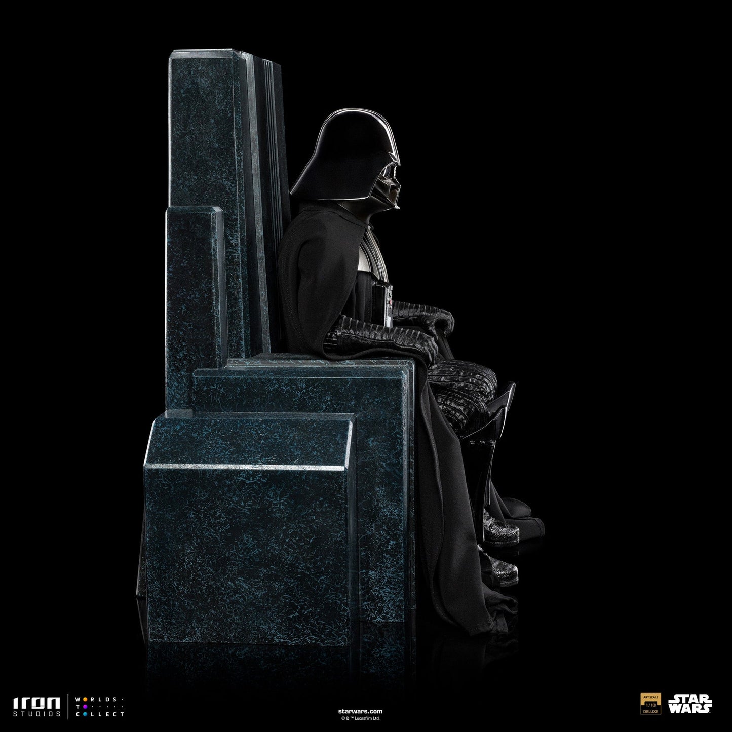 Darth Vader on Throne Statue - Star Wars: Obi-Wan Kenobi Series - Art Scale 1/10