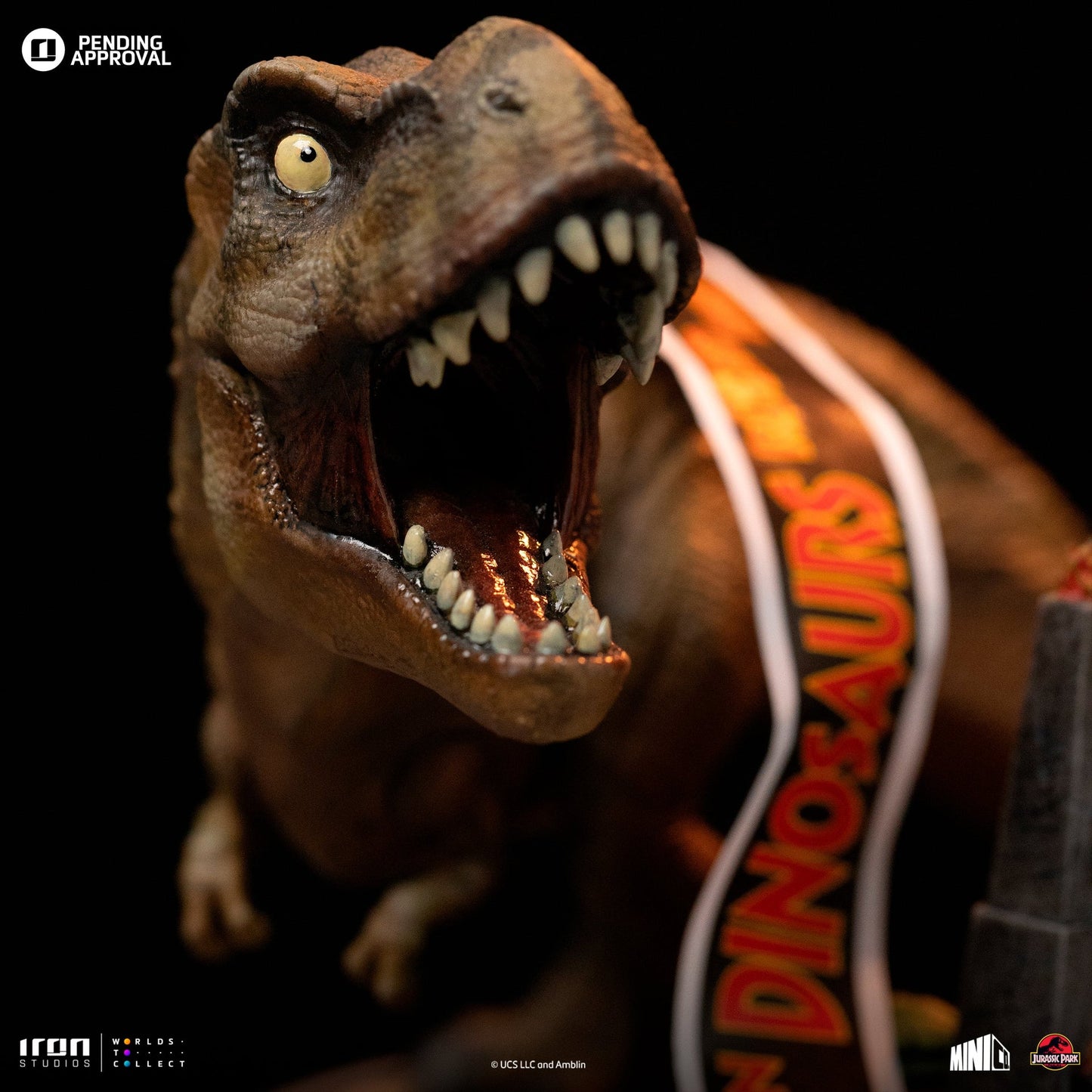 T-Rex Deluxe Figurine - Jurassic Park - Mini Co. - Jurassic World