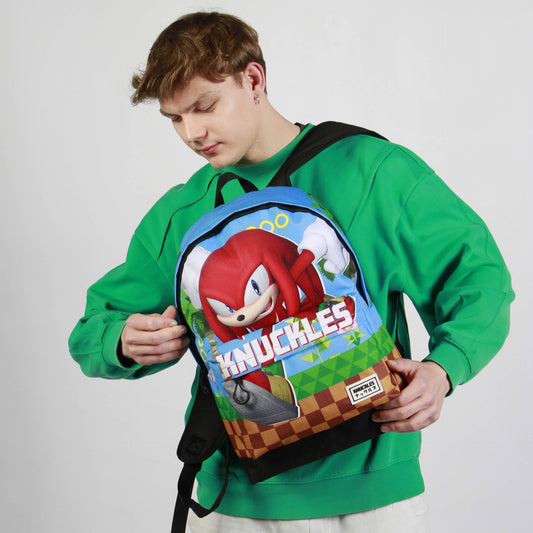 Sonic The Hedgehog Knuckles Run-Sac à dos HS FAN 2.2