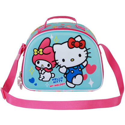 Sac Repas 3D Hello Kitty « Friendship » – Bleu