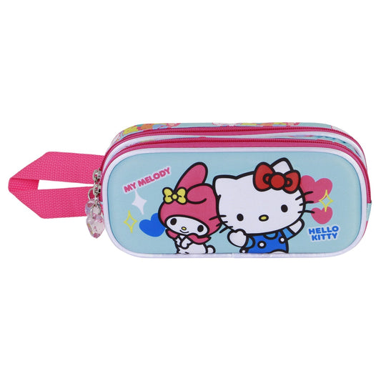 Trousse 3D Double Hello Kitty