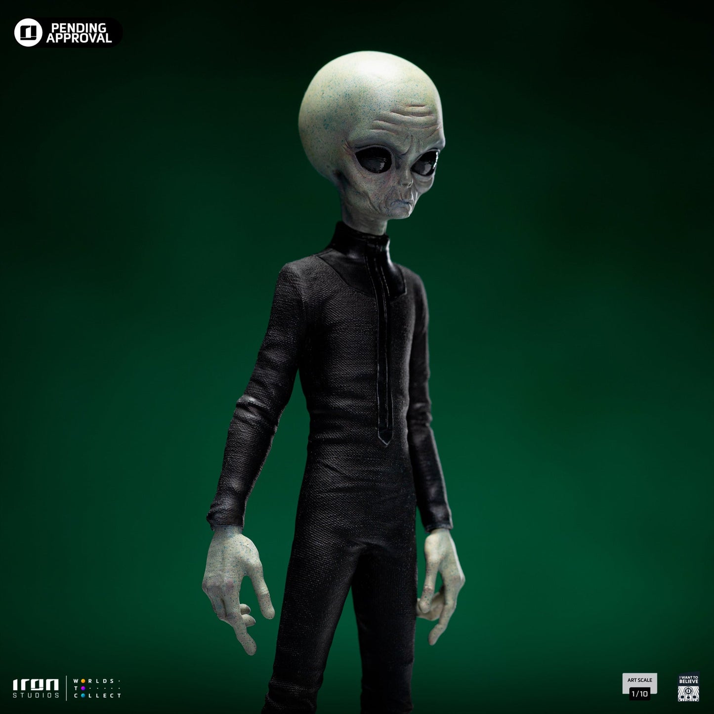 Alien Grey Statue - I Want To Believe - Art Scale 1/10