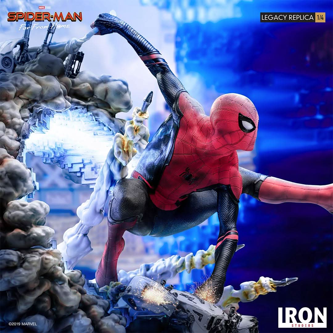 Spider-Man-Statue – Spider-Man: Far From Home – Legacy Replica 1/4 – Marvel Comics