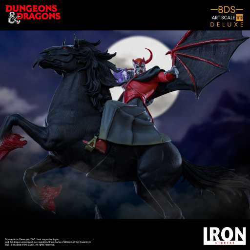 Statue Venger With Nightmare & Shadow Demon Deluxe - Dungeons & Dragons - Art Scale 1/10