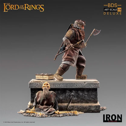 Gimli Deluxe Statue - Herr der Ringe - Art Scale 1/10 - Die Gefährten des Rings