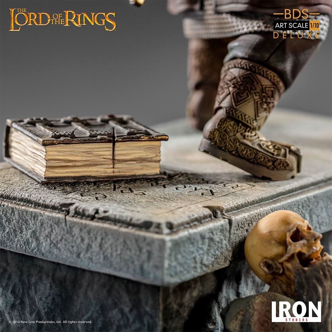Gimli Deluxe Statue - Herr der Ringe - Art Scale 1/10 - Die Gefährten des Rings