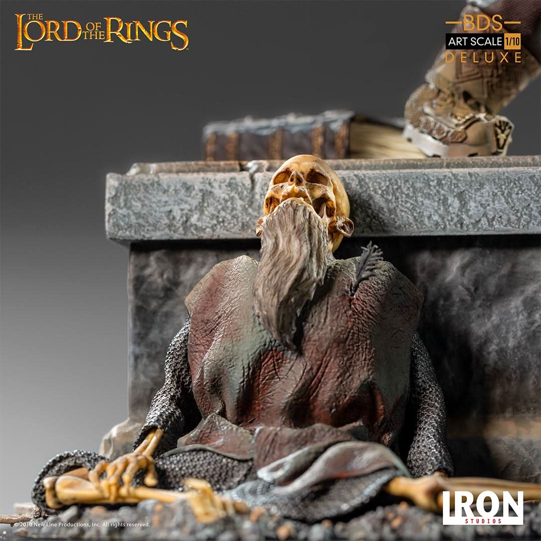 Gimli Deluxe Statue - Herr der Ringe - Art Scale 1/10 - Die Gefährten des Rings