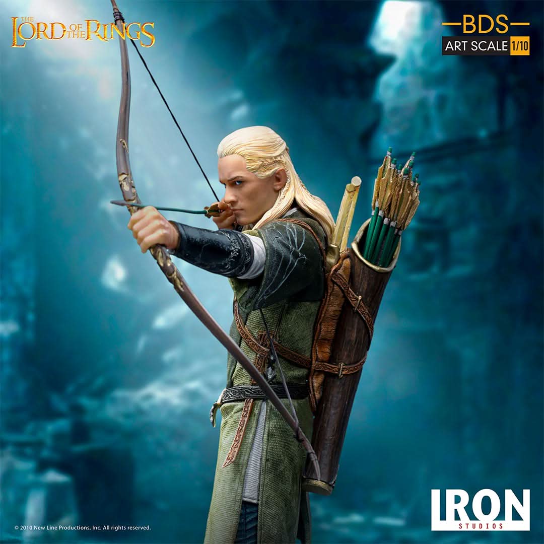 Legolas Deluxe Statue - Herr der Ringe - Art Scale 1/10 - Die Gefährten des Rings