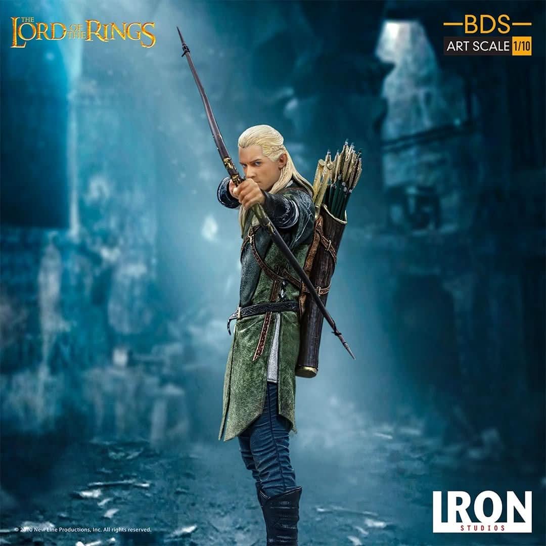 Legolas Deluxe Statue - Herr der Ringe - Art Scale 1/10 - Die Gefährten des Rings