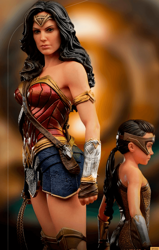 Statue Wonder Woman und junge Diana - Wonder Woman 84 - Art Scale 1/10 - DC Comics