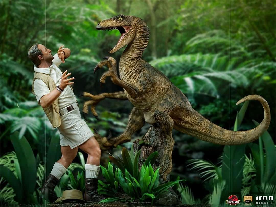 Statue Clever Girl - Jurassic Park - Art Scale 1/10