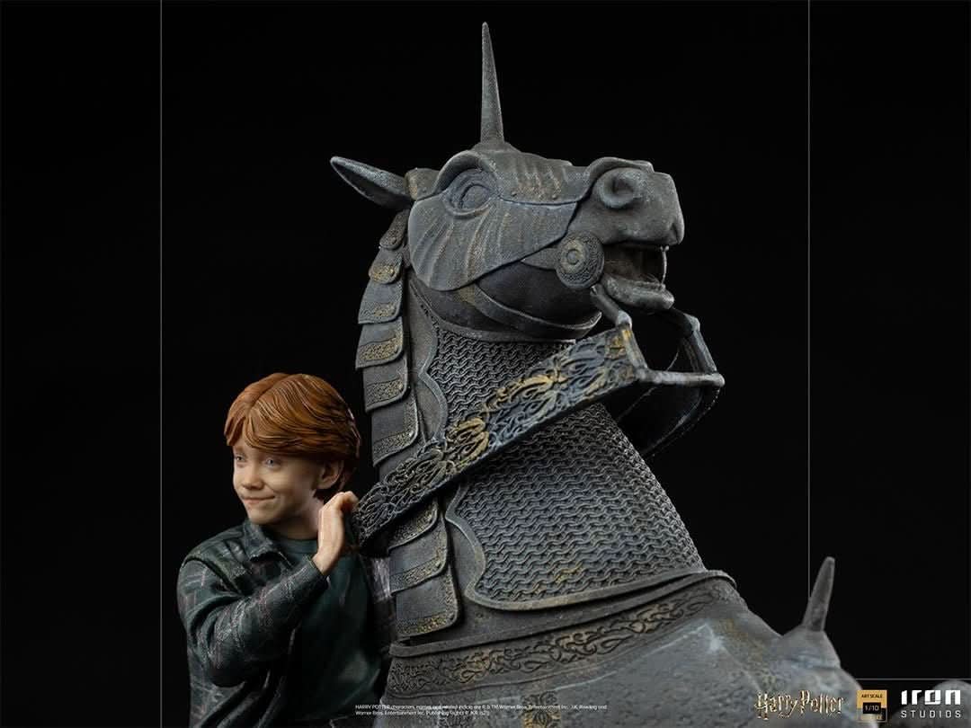 Ron Weasley Statue at the Wizard Chess - Harry Potter - Art Scale 1/10