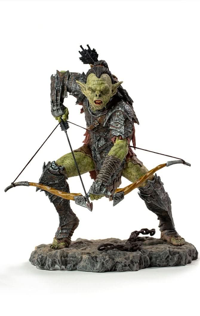 Statue Ork-Bogenschütze - Der Herr der Ringe - Kunstmaßstab 1:10 - Die Gefährten