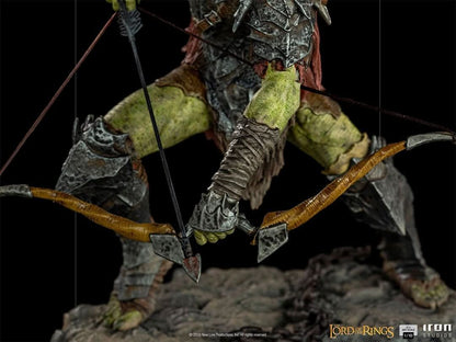 Statue Ork-Bogenschütze - Der Herr der Ringe - Kunstmaßstab 1:10 - Die Gefährten
