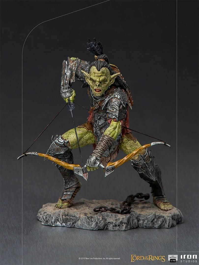 Statue Ork-Bogenschütze - Der Herr der Ringe - Kunstmaßstab 1:10 - Die Gefährten