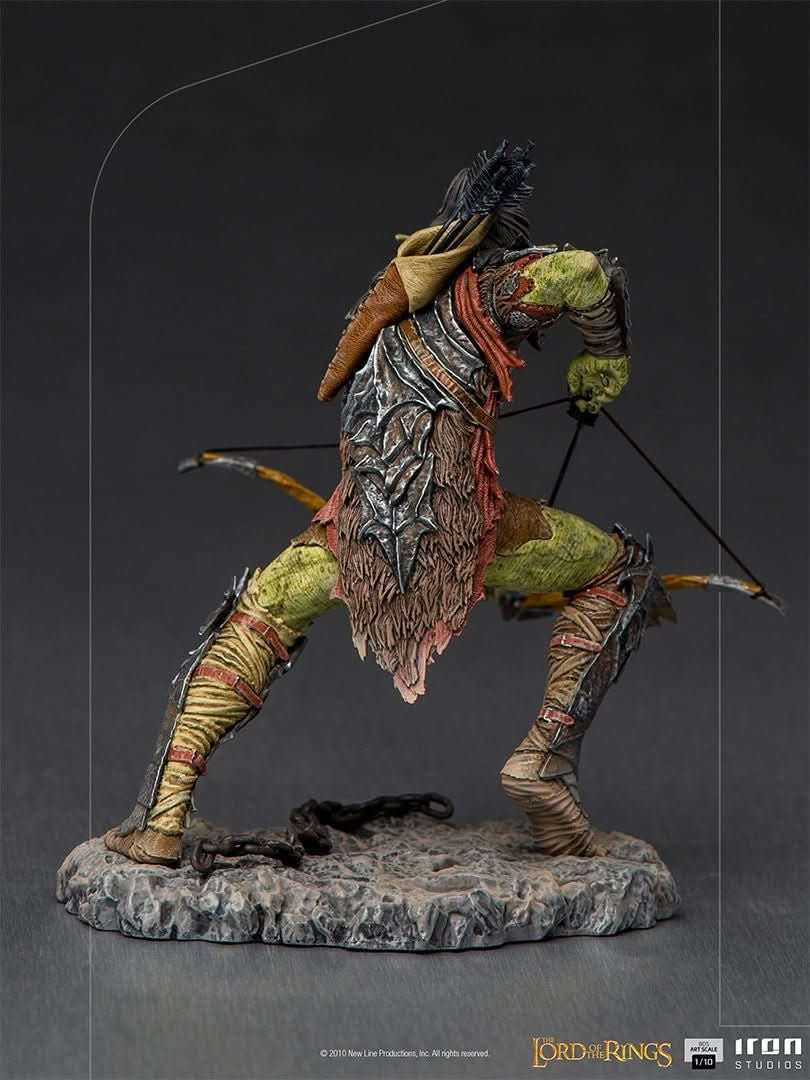 Statue Ork-Bogenschütze - Der Herr der Ringe - Kunstmaßstab 1:10 - Die Gefährten