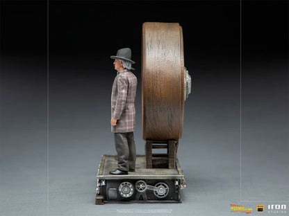 Statue Marty und Doc am Uhrturm - Zurück in die Zukunft - Art Scale 1/10