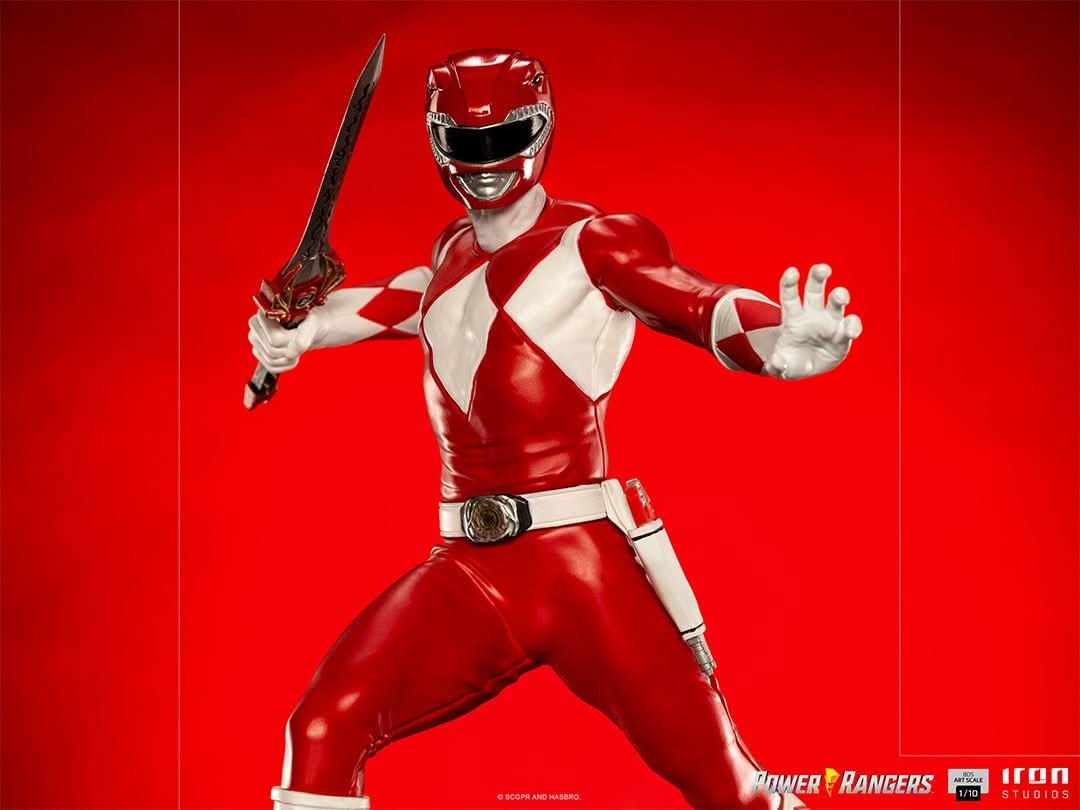 Statue Roter Ranger – Mighty Morphin Power Rangers – BDS Art Scale 1/10