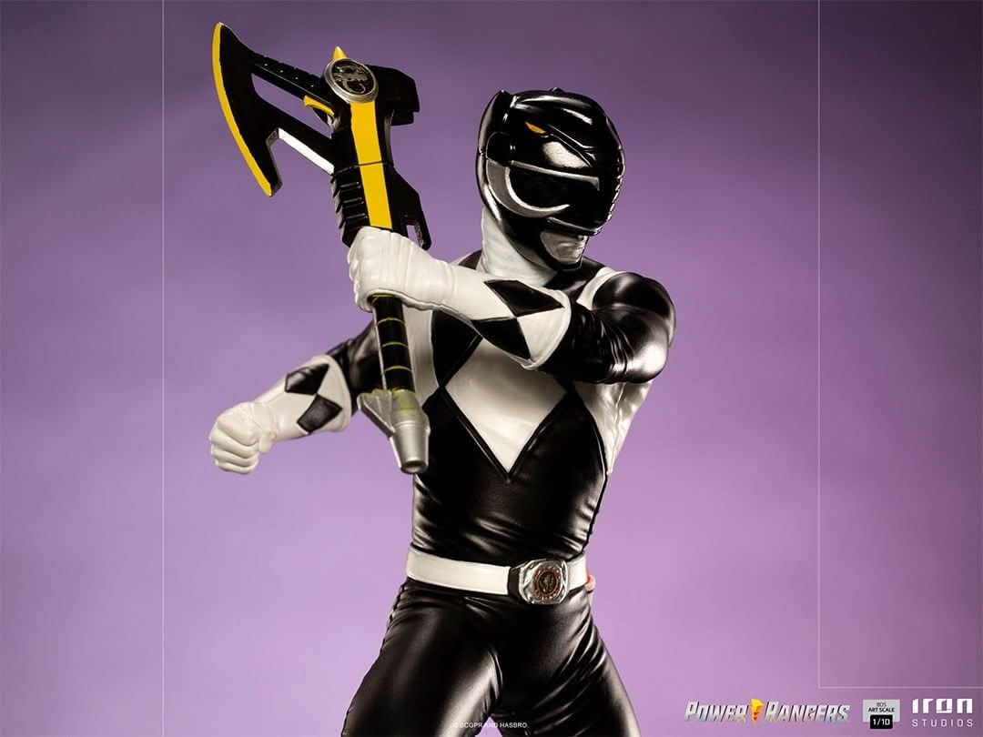 Statue Schwarzer Ranger - Mighty Morphin Power Rangers - BDS Art Scale 1/10