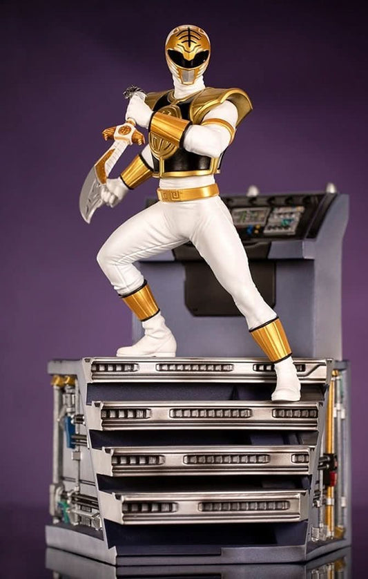 White Ranger Statue - Mighty Morphin Power Rangers - BDS Art Scale 1/10
