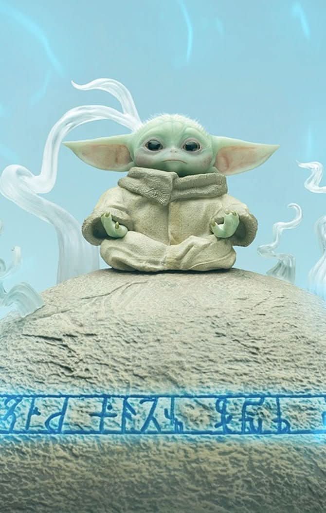 Grogu-Statue - Star Wars: The Mandalorian - Legacy Replica 1/4
