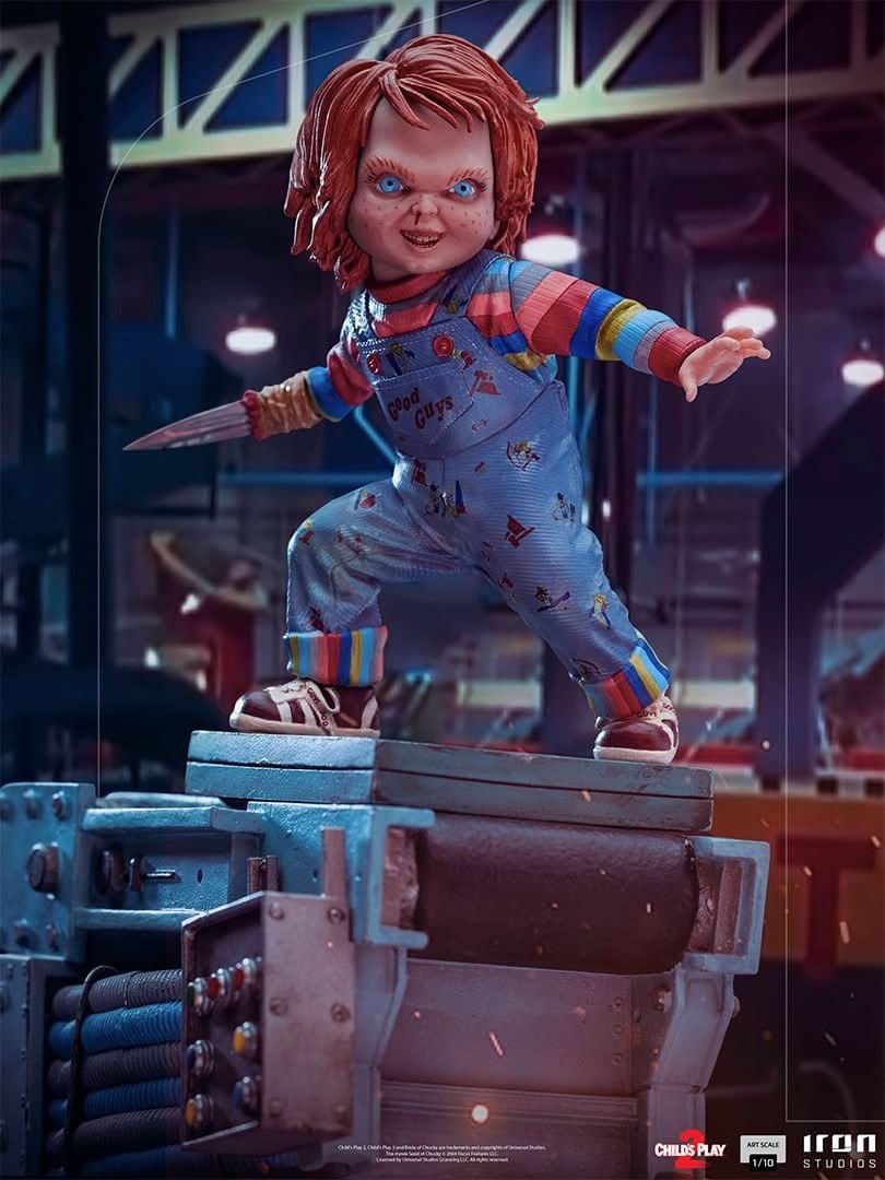 Chucky Statue - Chucky – Die Mörderpuppe 2 - Art Scale 1/10