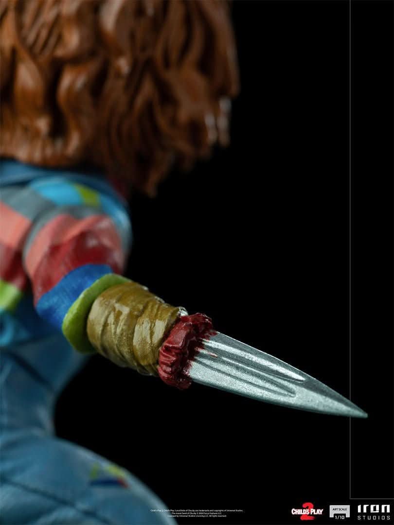 Chucky Statue - Chucky – Die Mörderpuppe 2 - Art Scale 1/10