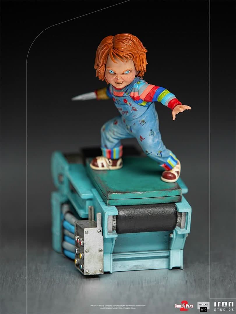 Chucky Statue - Chucky – Die Mörderpuppe 2 - Art Scale 1/10