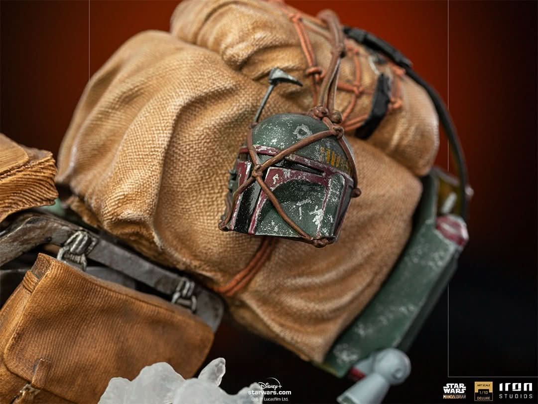 Statue The Mandalorian auf Speederbike - Star Wars: The Mandalorian - Art Scale 1/10